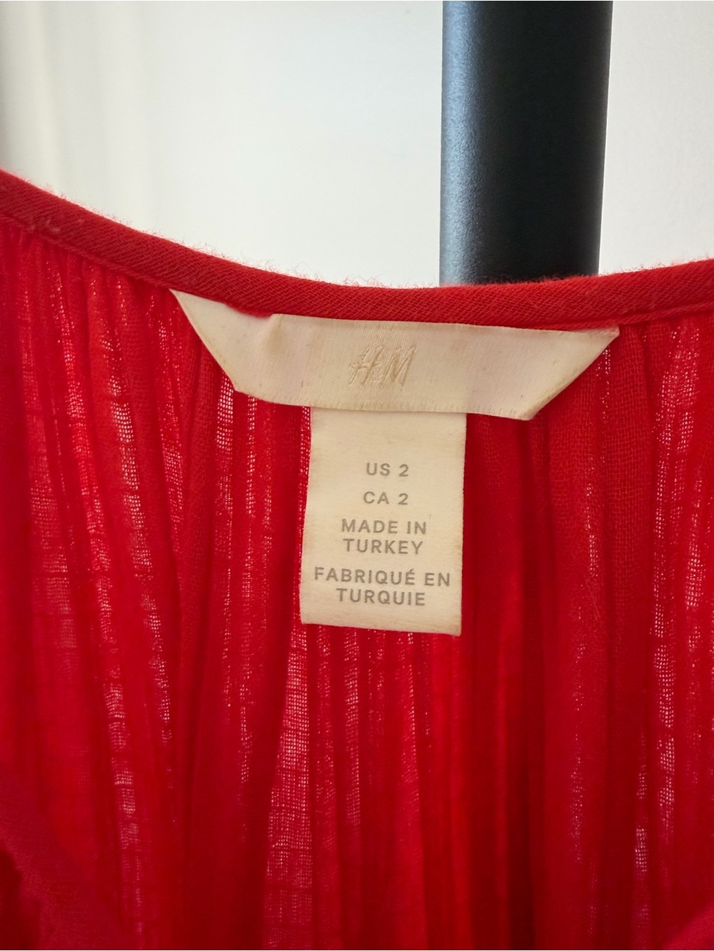 Red Maxi Dress - Elegant Summer Slip Dress - Picture 3 of 3